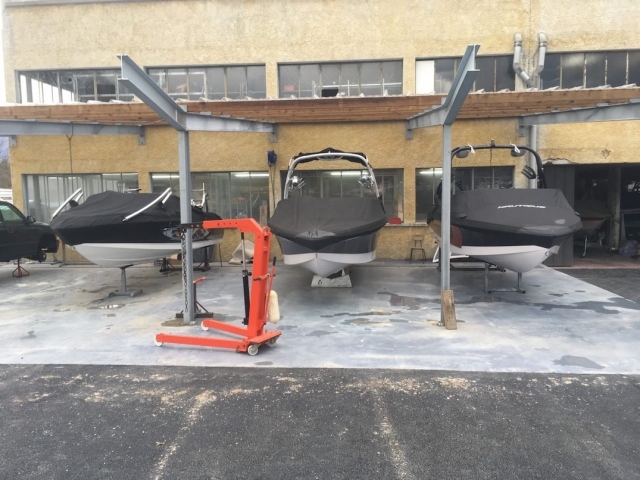  Our collection of boats. 