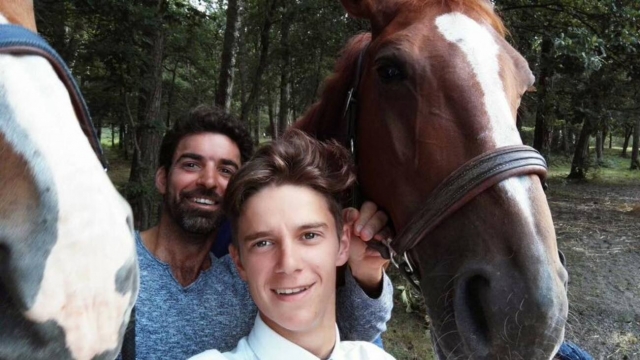 Super moment de complicité avec les chevaux 