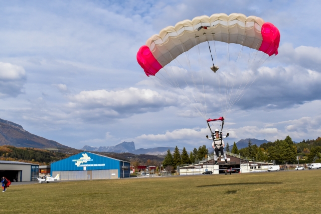  Atterraggio morbido all'Air Play Skydiving 