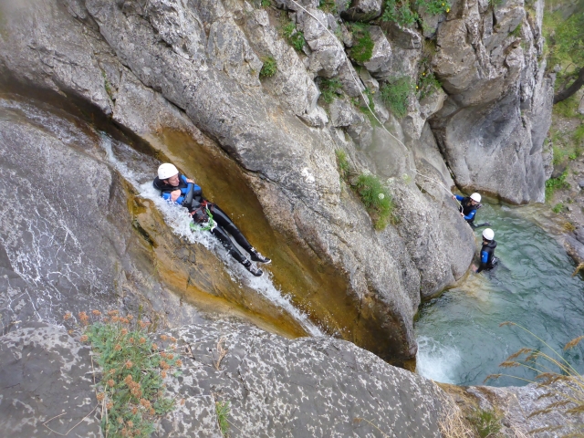 Canyoning dans l'Ariège