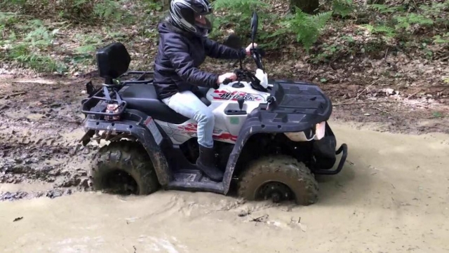 Spannendes Abenteuer an Bord des Quad