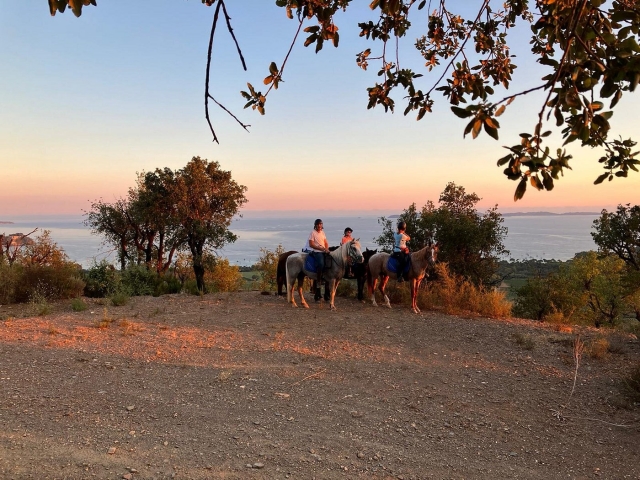  Passeggiata a cavallo al tramonto 