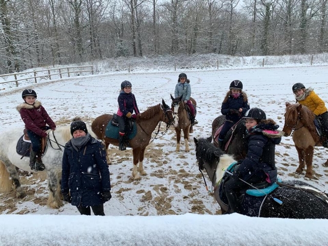  Le passeggiate a cavallo in inverno 