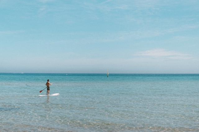  Einführung in das Paddleboarding in der Gironde 