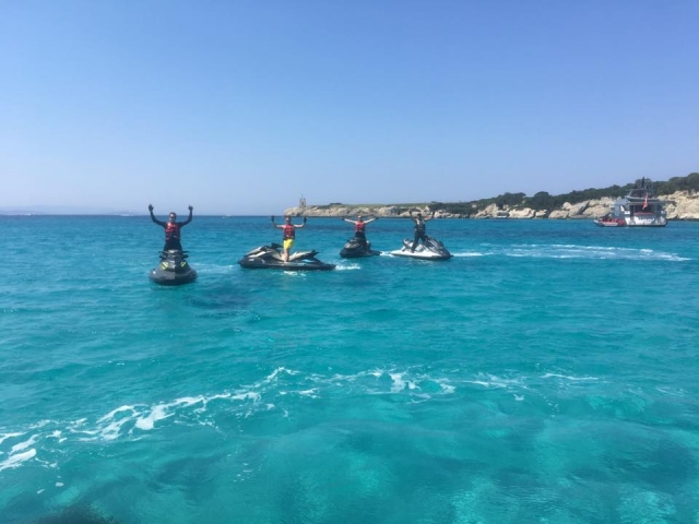 Des moments exceptionnels en Corse à bord d'un jet ski
