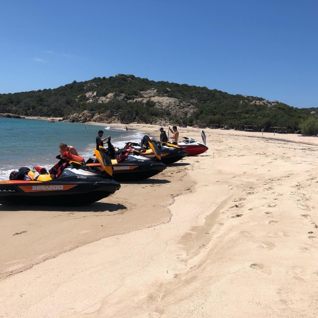Jet ski au bord de la mer