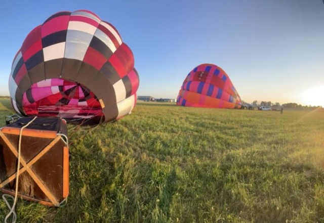  Hot air balloon for a sensational aerial adventure 