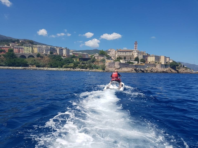  Jet ski ride in Bastia 