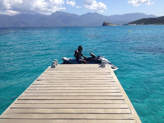  Jet ski ride in heavenly places in Corsica 