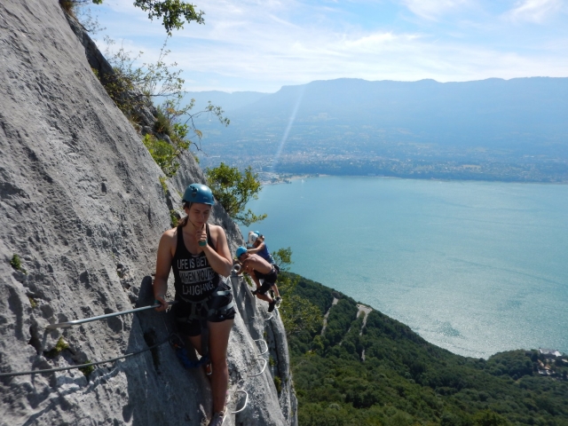 Via Ferrata dans des lieux splendides près de Grenoble