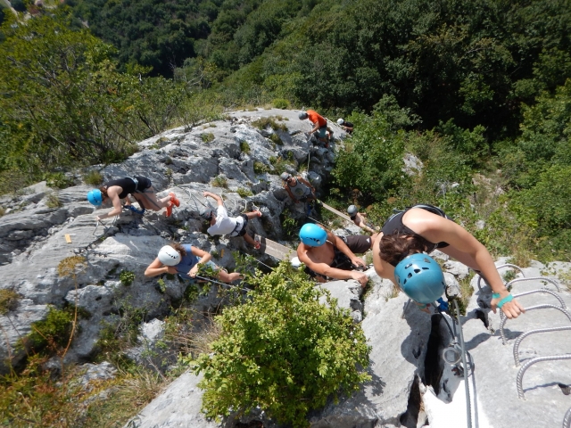 Via Ferrata ludique en groupe