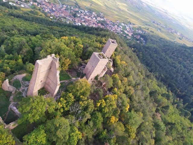 Descoberta das paisagens do voo de helicóptero Haut-Rhin 