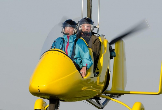  Flug in einem ULM über dem Elsass 
