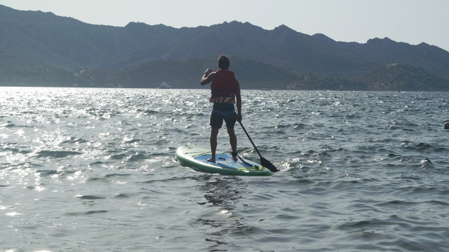Paddle on the Mediterranean Sea 