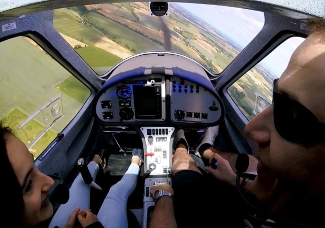  Usted benefíciese de una vista extraordinaria durante un vuelo ULM 