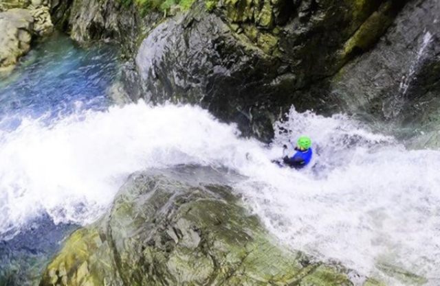  Natural slide in the Bauges massif 