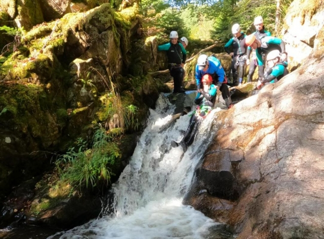 Expérience sensationnelle en canyoning !
