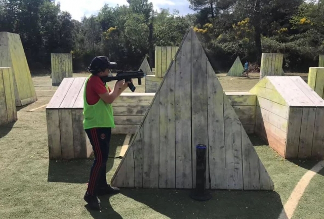 Faîtes votre équipe et affrontez-vous dans une partie de laser tag