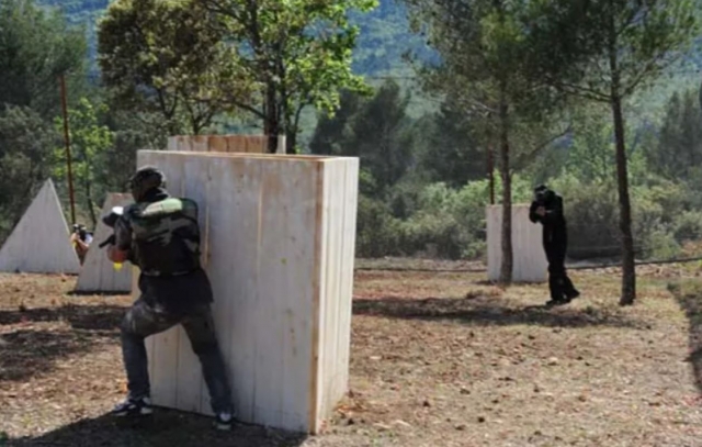 Séance de paintball