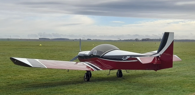 ULM Multi-axes sur le point de décoller