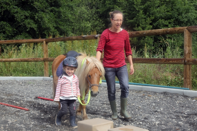 Pony ride for the little ones 