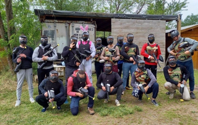 Séance de Paintball à Brion
