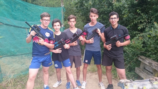  Try the outdoor laser game 