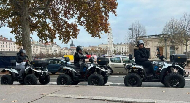 Randonnée en quad à Lyon 