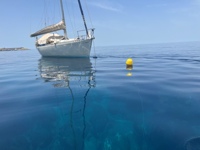  Musherika Silla de amarre Agua transparente 