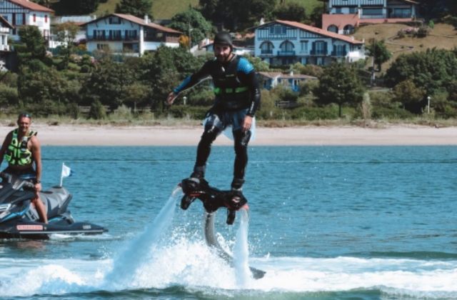  flyboard em Hendaye 