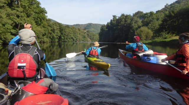 Paseo en canoa-kayak 