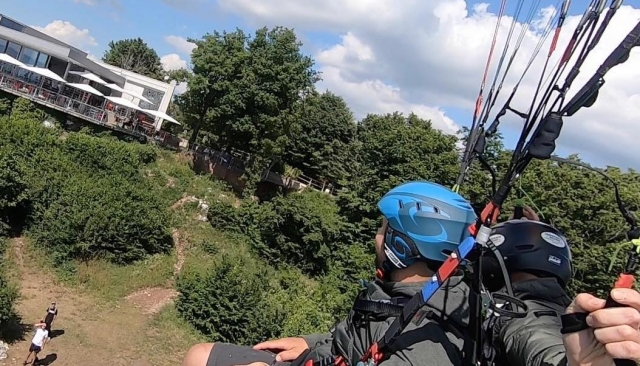 Vol en parapente ludique