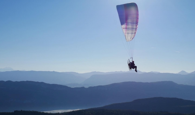 Vol en paramoteur à Chindrieux