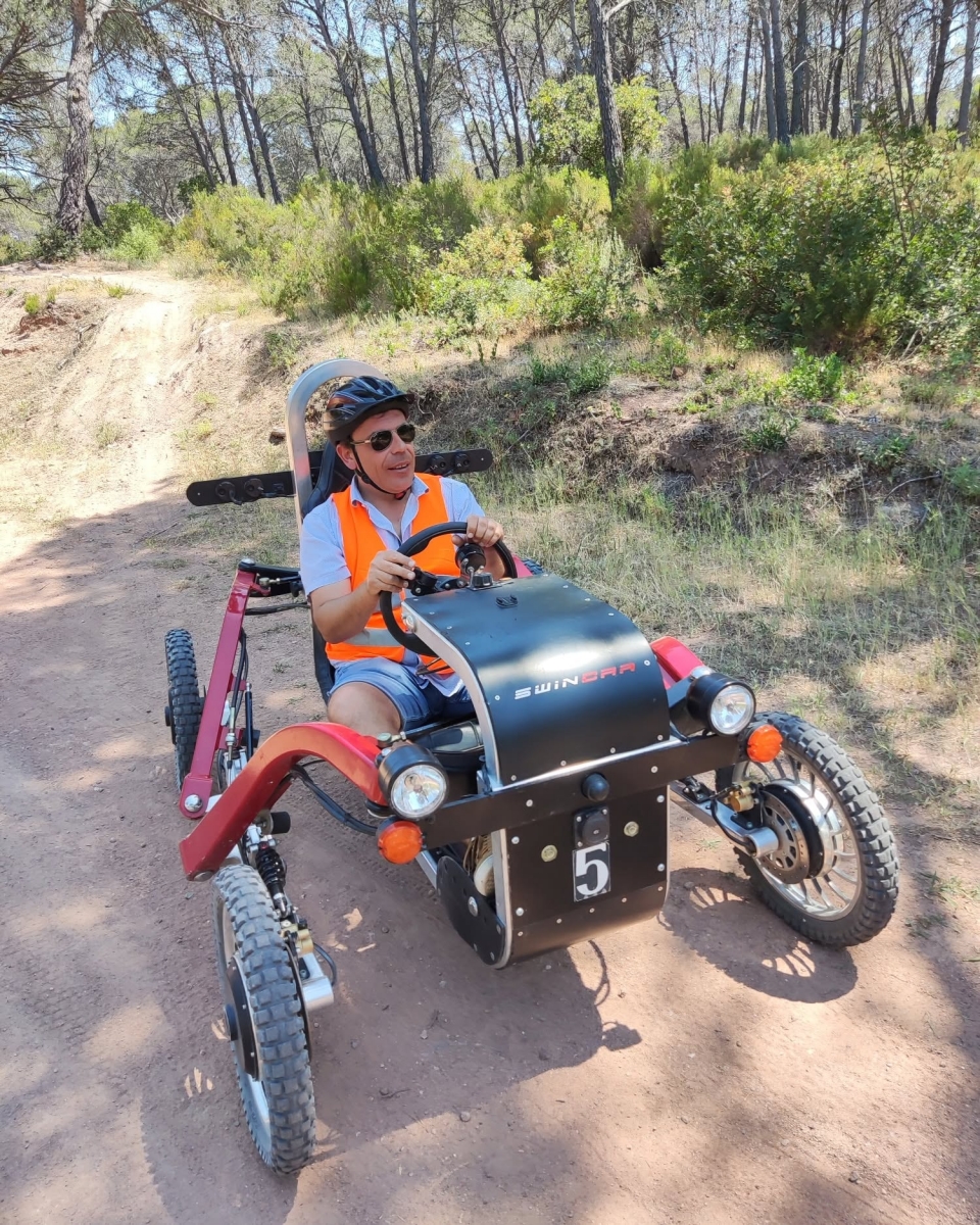 Paseo en cuatriciclo con instructor certificado por el estado 