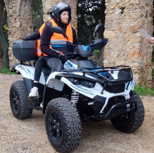 Paseo en quad eléctrico por las tres ciudades hermanas 