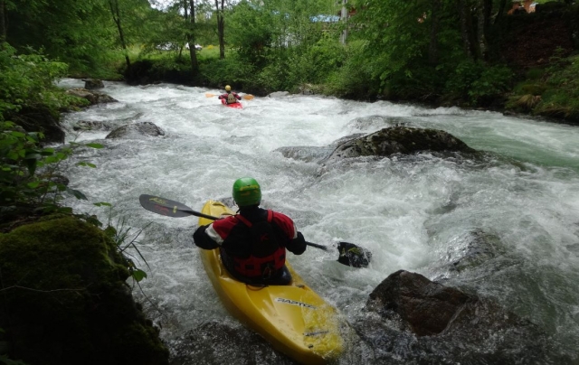  Canoeing session 