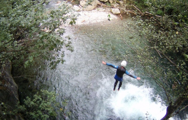 Intermediate canyoning 
