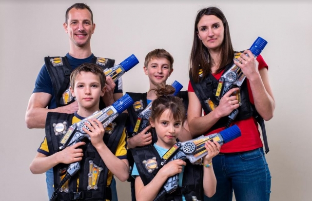 Profitez d'une séance de laser game en famille 