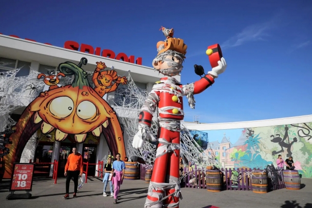 descubrir a Spirou y sus compañeros en este parque en este parque Temas 