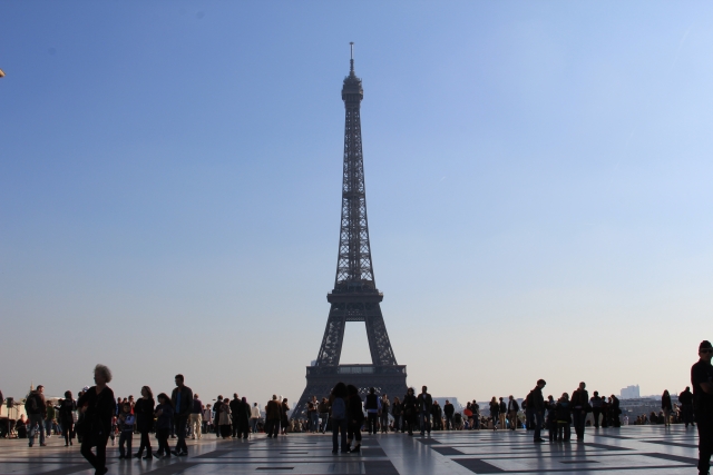  Sontuosa vista della Torre Eiffel dal Trocadéro