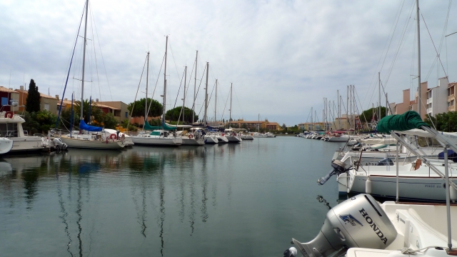 The port of Cap d'Agde 