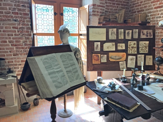  El despacho de Leonardo da Vinci 