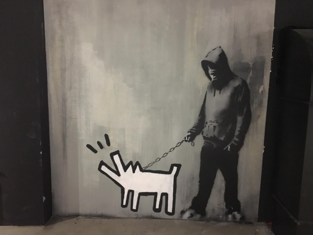  A permanent collection of the graffiti artist's works 