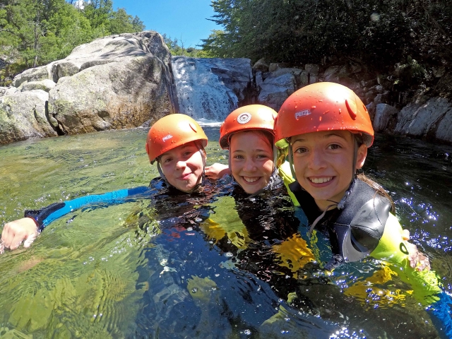  Enjoy with friends or family of canyoning at the sources of Tarn -9999- Land during a via Ferrata in Occitanie 