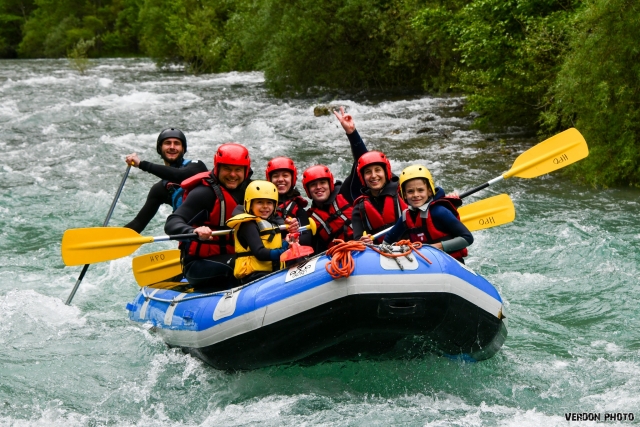  Magnifico attraversamento nel rafting del fiume Verdon -9999- Opta per il rafting nei Verdon Gorges 