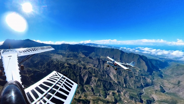  OPT für einen Flug mit Zebra -Flugzeug 
