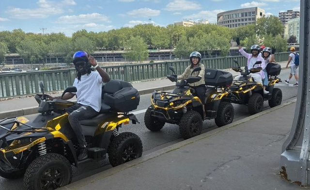  Prenota un quad con gli amici a Parigi 