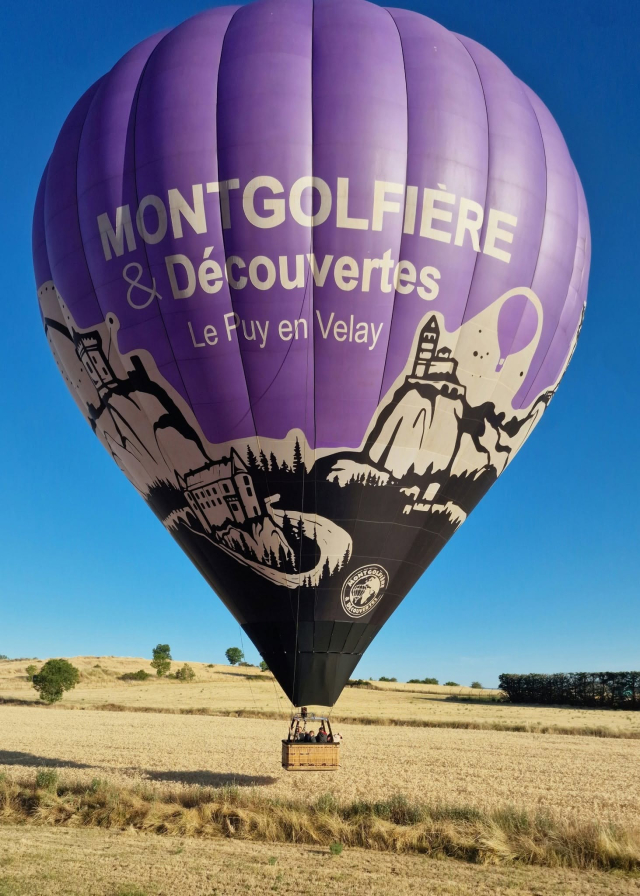 Montgolfière et Découvertes, prête à décoller