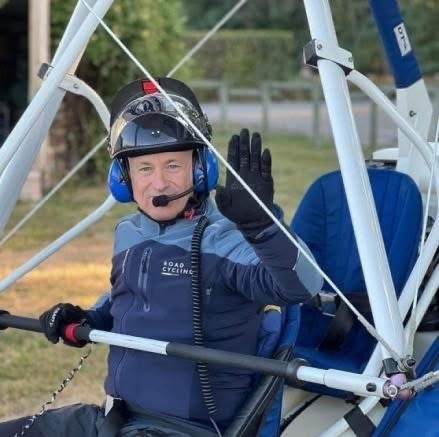 Christophe Boucher, pilote et instructeur ULM