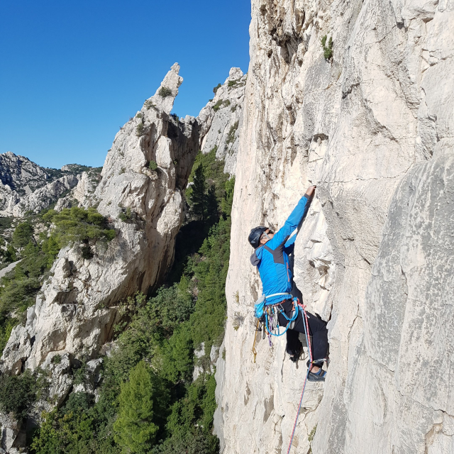 Practica la escalada en la Costa Azul 